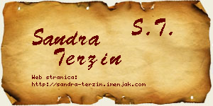 Sandra Terzin vizit kartica